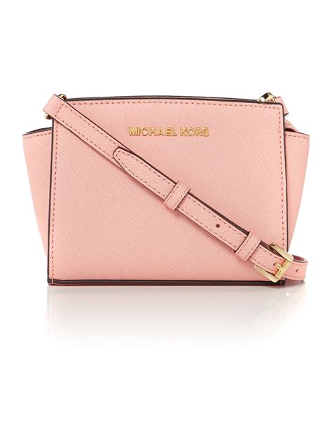 michael kors crossbody purse soft pink|Michael Kors pink purse small.